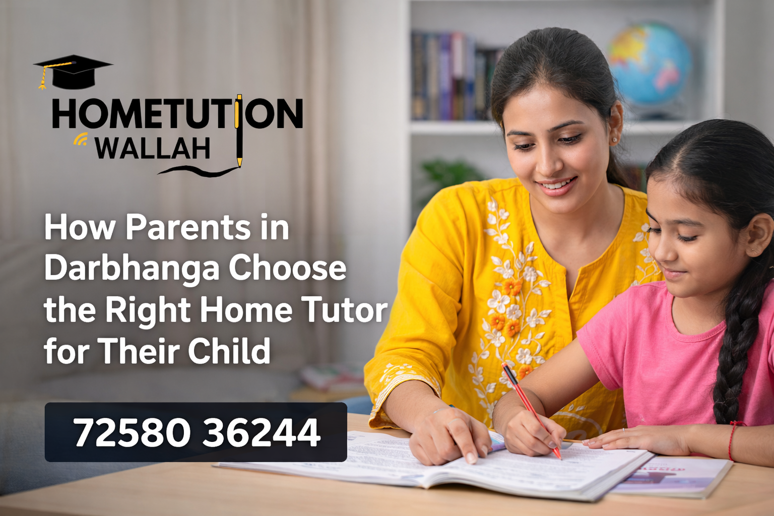 One-to-one home tutoring for school students in Darbhanga